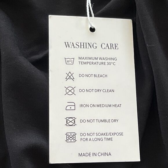 Pinup Couture Dress Women's XL Black Sheath Wiggle Rockabilly Retro NWT - Picture 15 of 16